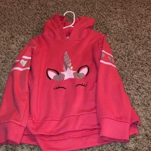 Unicorn hooded sweatshirt